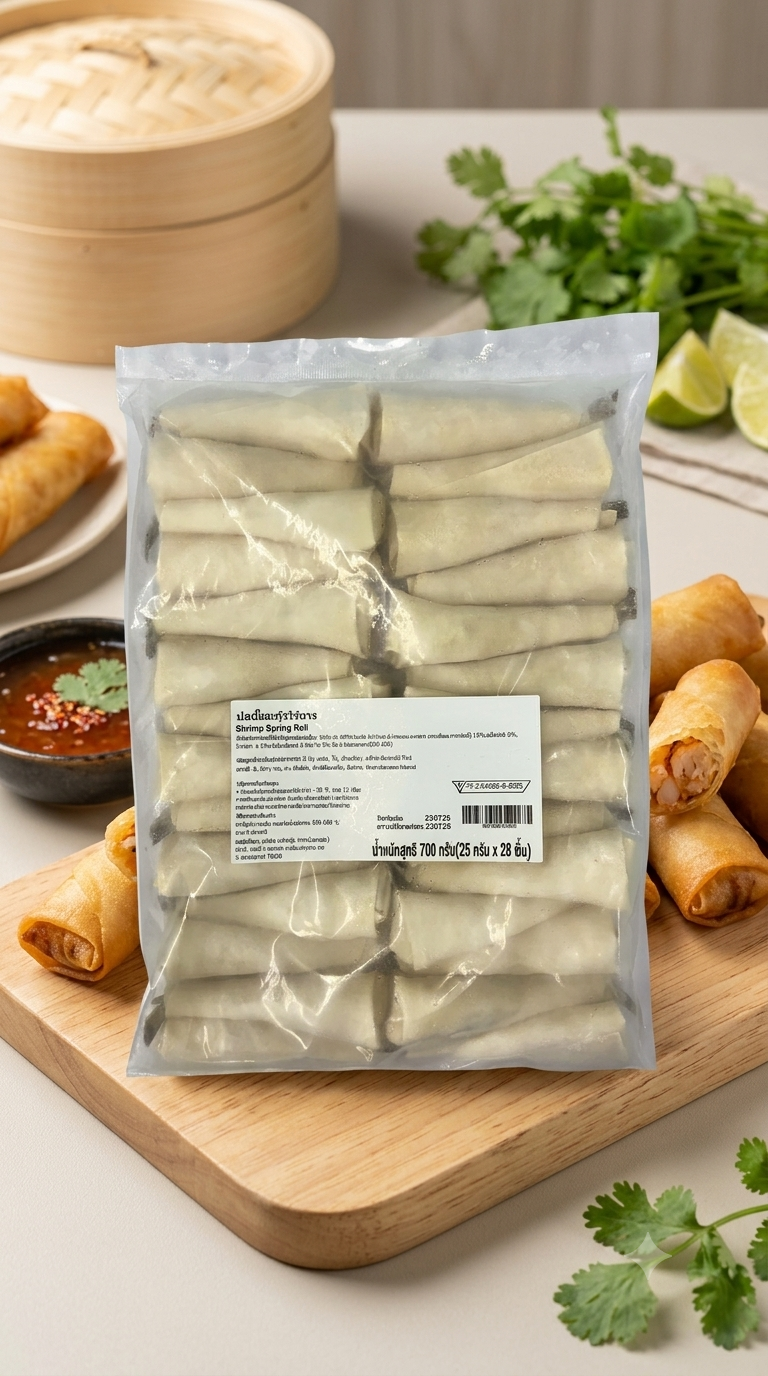 ปอเปี๊ยะกุ้ง (Shrimp Spring Roll) - BBF 10032027