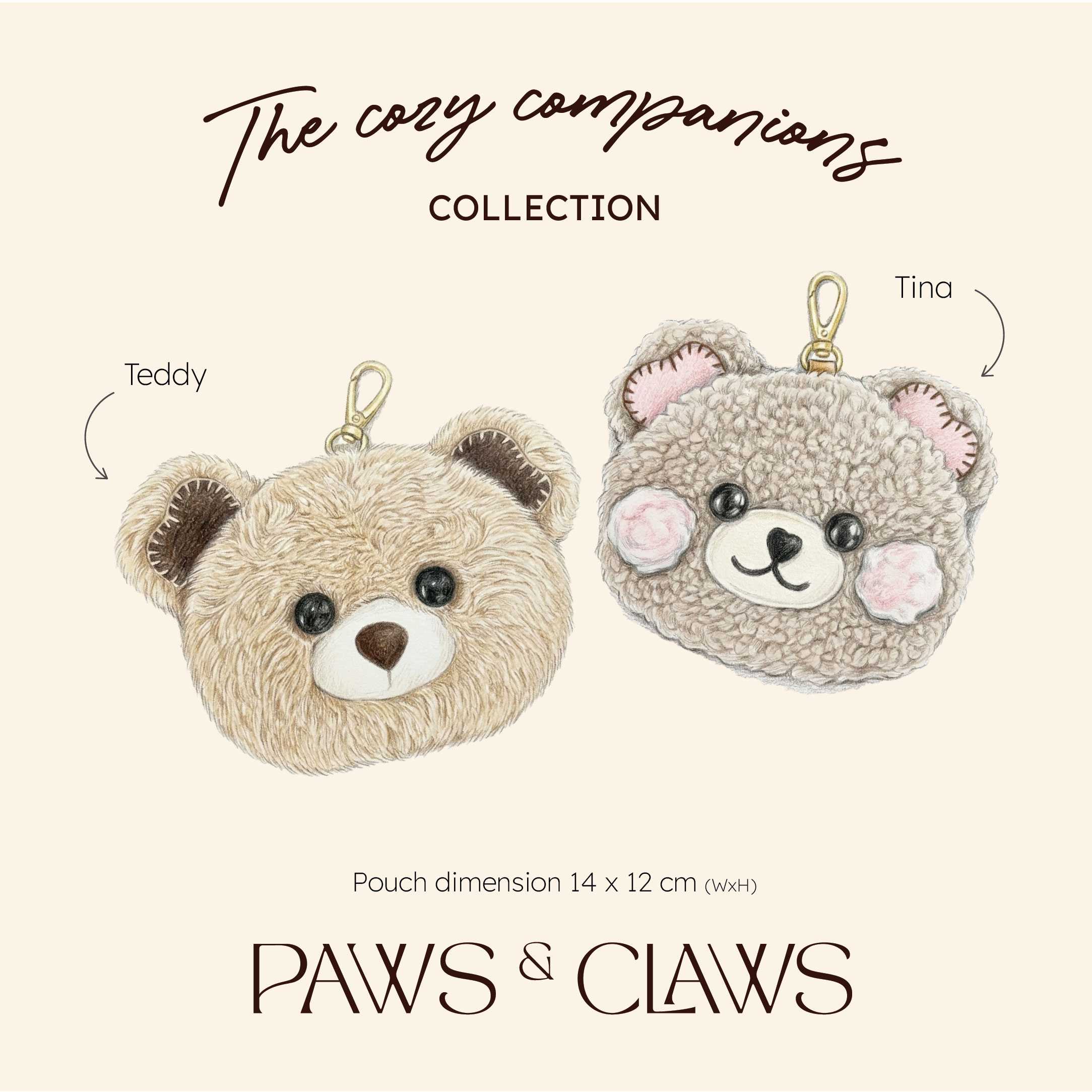 Teddy & Tina (Pouch)