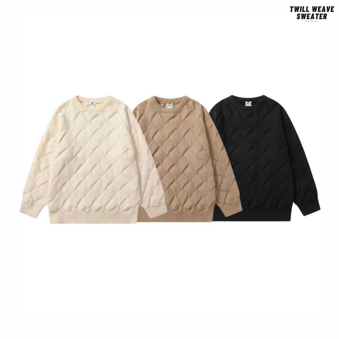 Jeera168 | Twill weave Sweater (พรีออเดอร์)