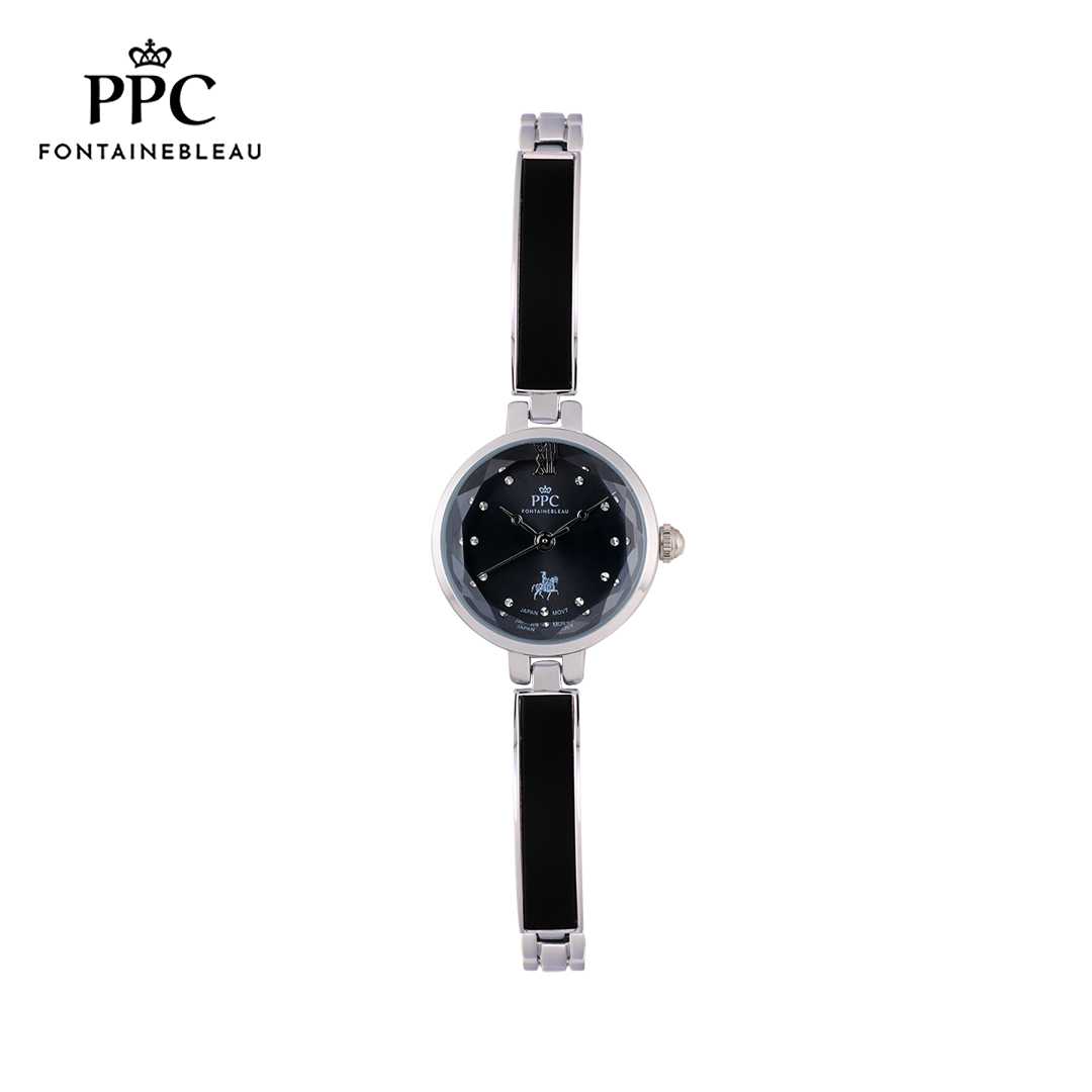 PPC-ED04 นาฬิกาข้อมือ รุ่น CANNES GLITTER 23MM ประกัน 1 ปี แบรนด์ PPC FONTAINEBLEAU