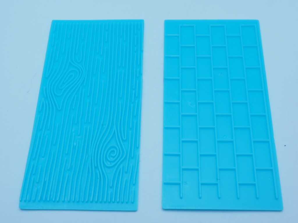 Rubber Mold CN-201 ตรายางปั๊มดิน 6 ชิ้น/แพ็ค