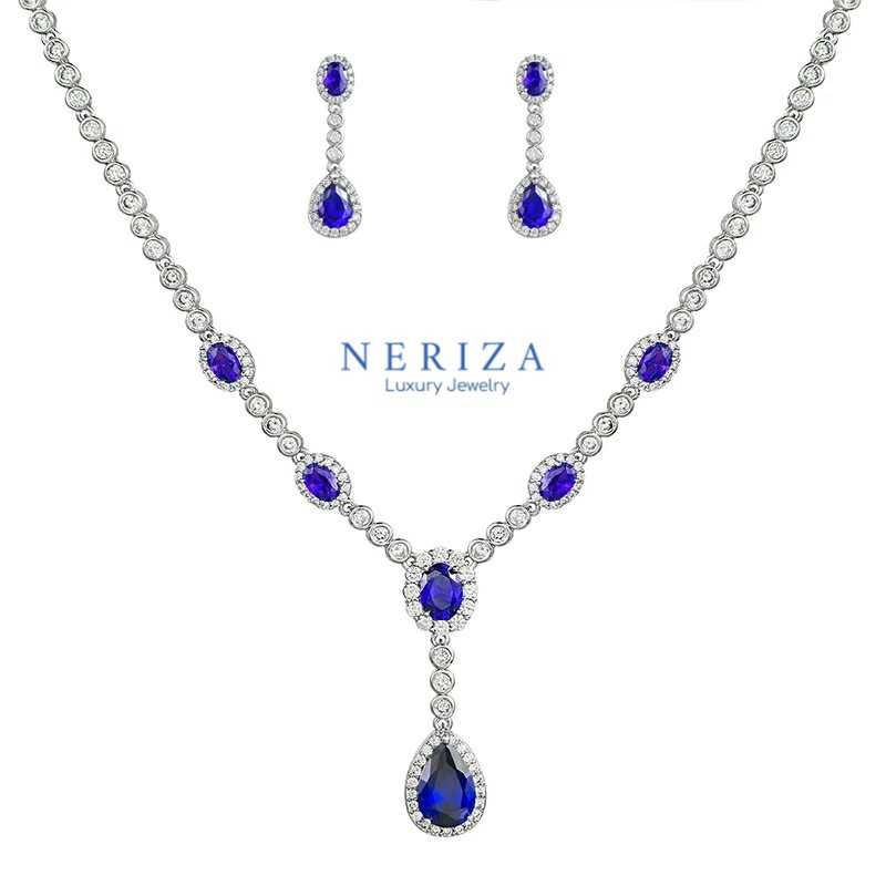 ชุดเครื่องประดับเพชรสังเคราะห์เกรดพรีเมี่ยม รหัส NZC008