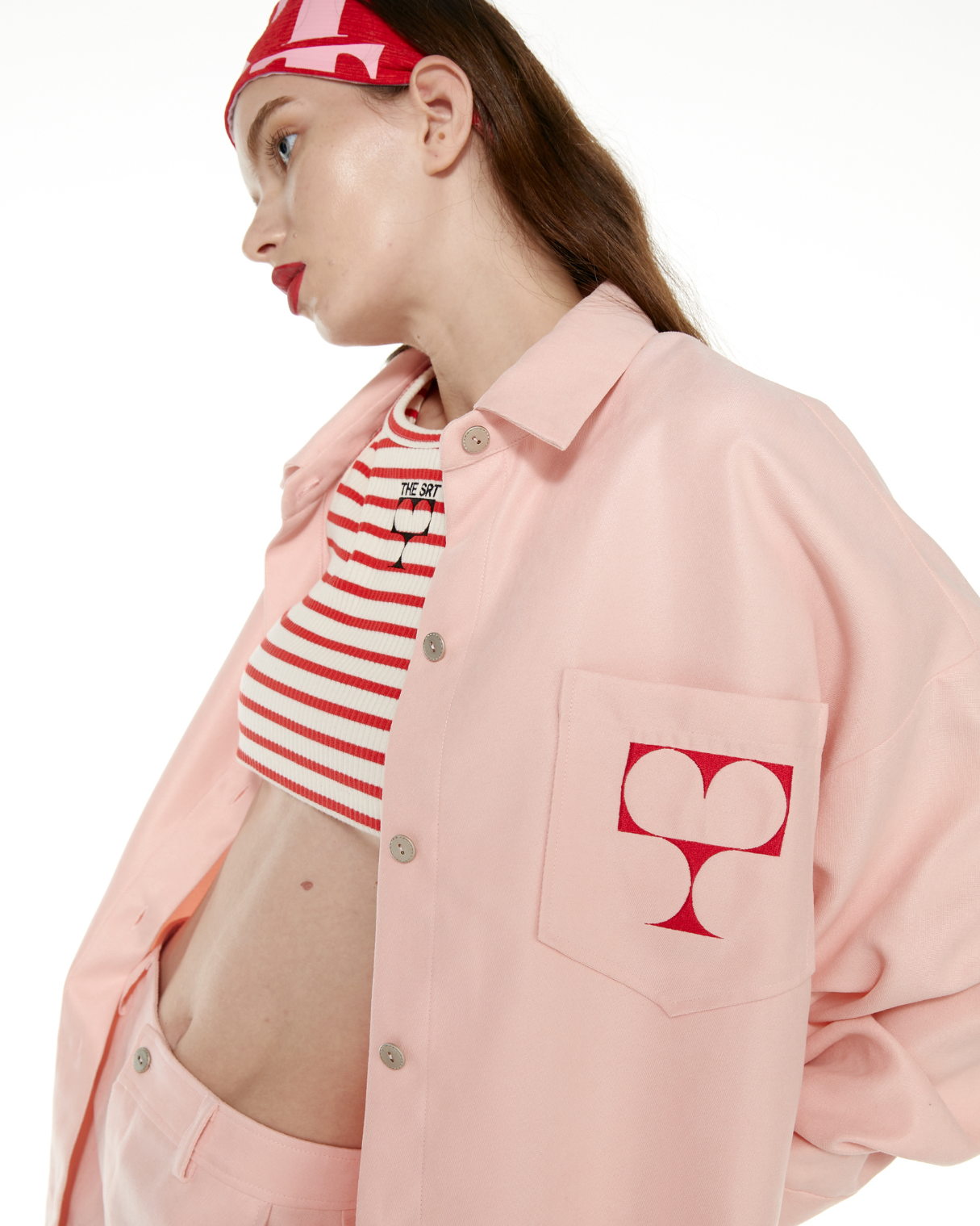 The SRT X15 (TBL259) Velvet Oversized Shirt