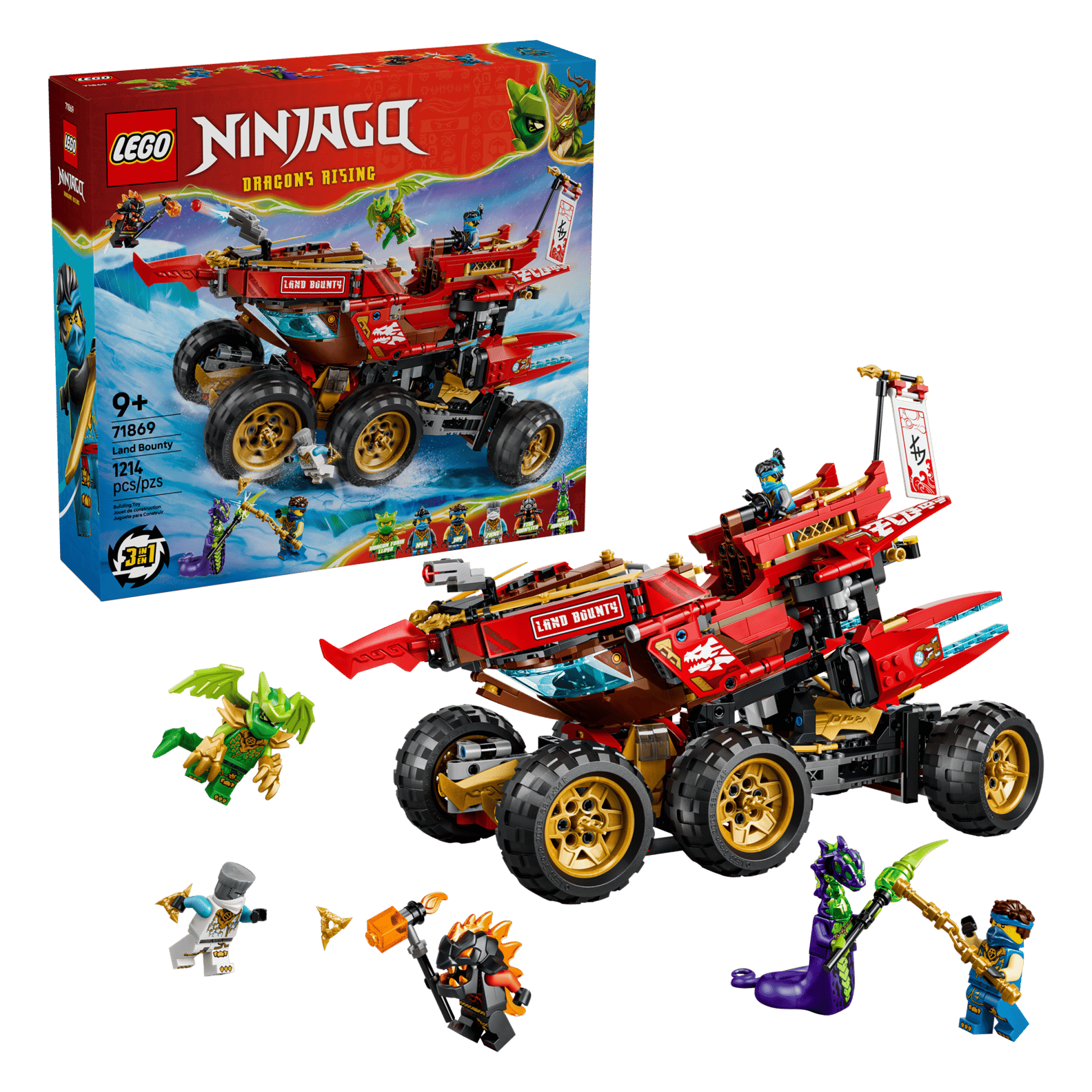 LEGO 71869 Land Bounty(สินค้าซื้อแล้วไม่รับเปลี่ยนคืน)