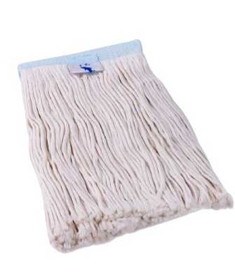 ผ้าม็อบถูพื้น สีขาว ขนาด 6,8,10 และ 12 นิ้ว