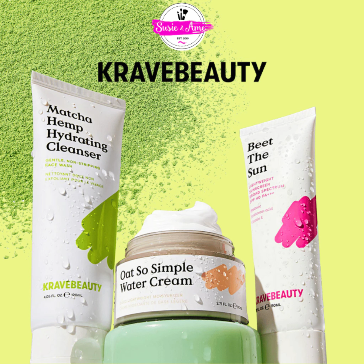🌸🌸 KRAVE ผลิตภัณฑ์บำรุงผิวหน้า ผิวกายจากเกาหลี