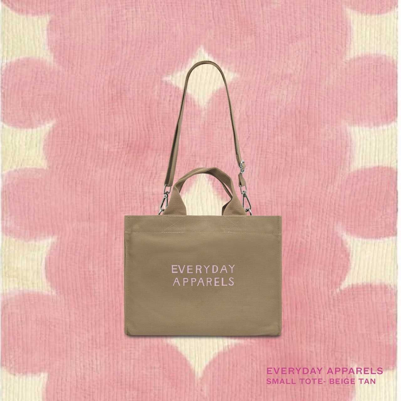 small tote with strap / denim