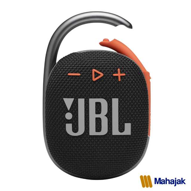 JBL CLIP4 BLACK ORANGE  #MAHAJAK #JBL #มหาจักร #ลำโพงBluetoothพกพา