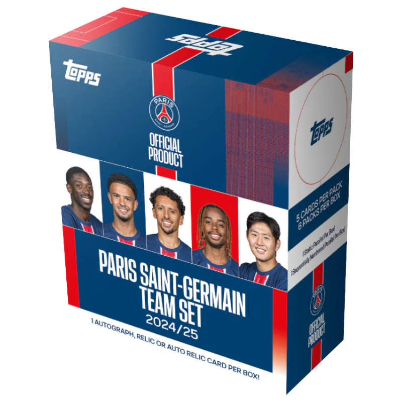 Topps Paris Saint-Germain Team Set 2024/25