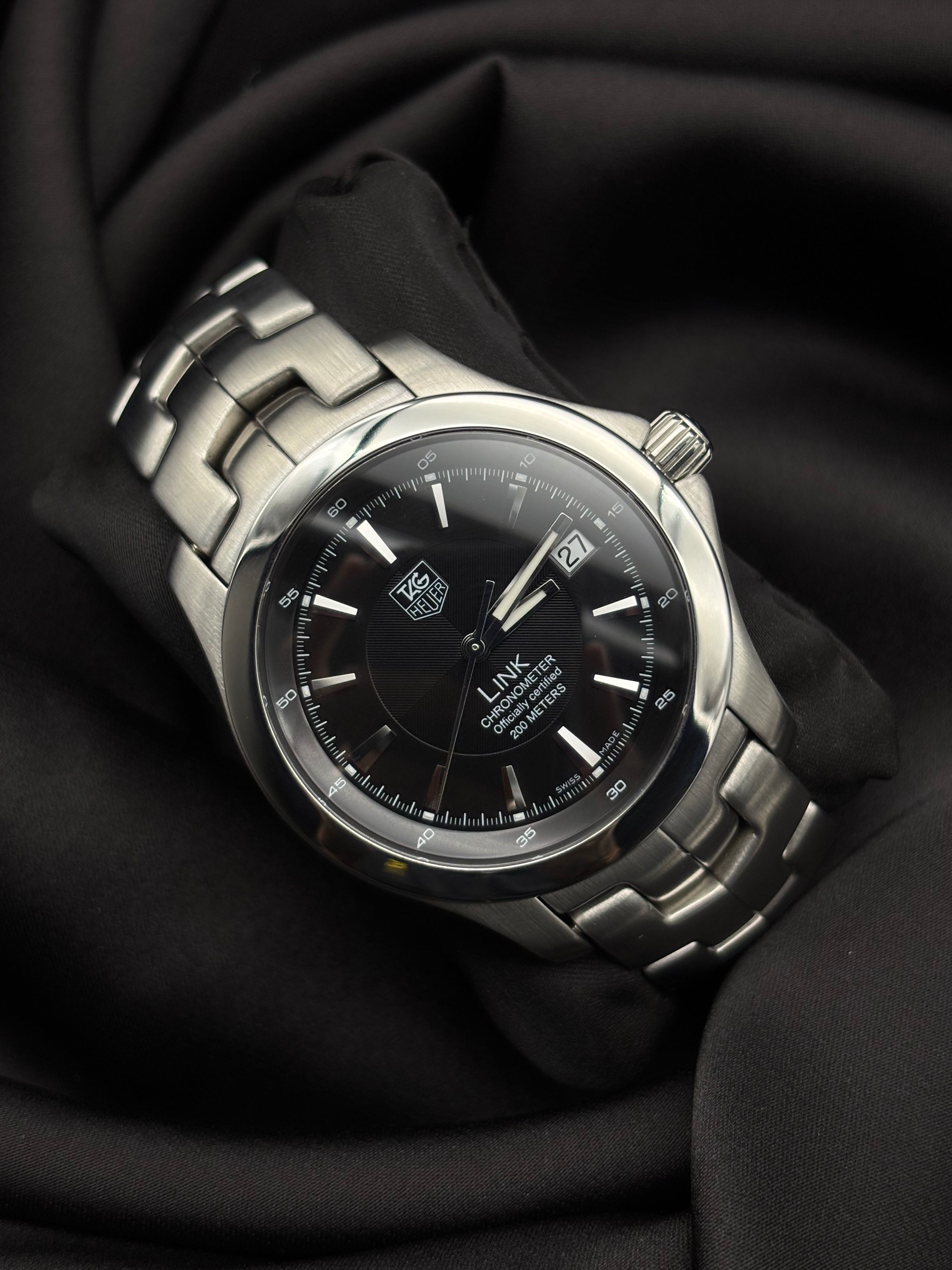 Tag Heuer King Link G3 ขอบเรียบ Auto