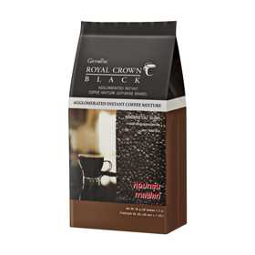 กาแฟดำ ชนิดเกล็ด รอยัล คราวน์ แบล็ค