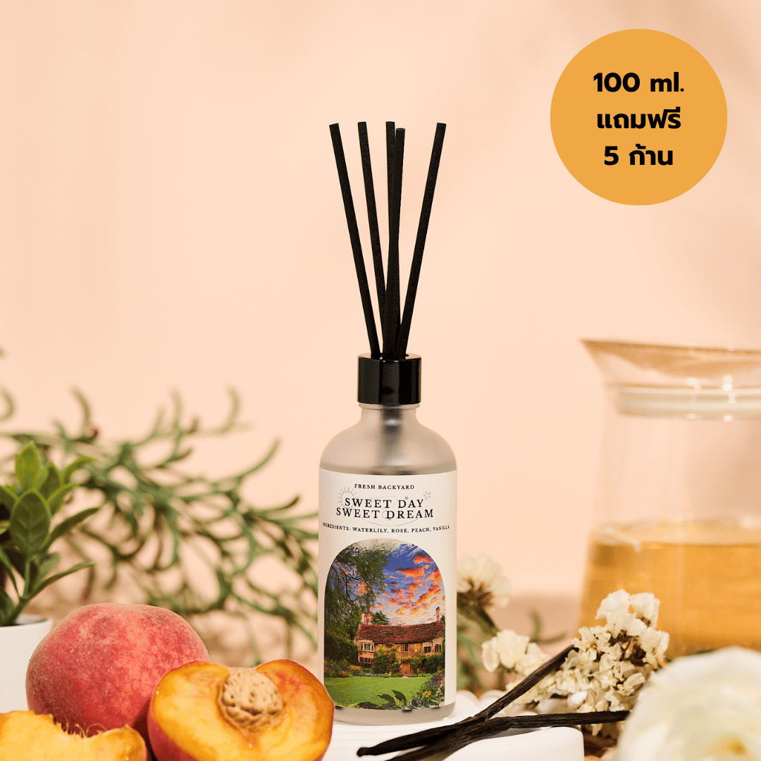 ก้านไม้หอมกระจายกลิ่น FRESH BACKYARD 100ml.