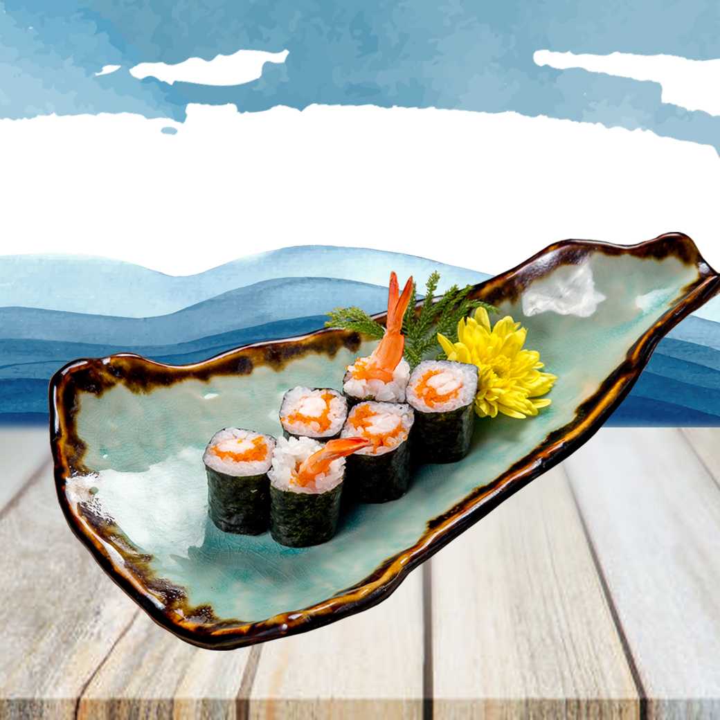Ebi Maki	ข้าวห่อสาหร่าย กุ้ง ซูชิ