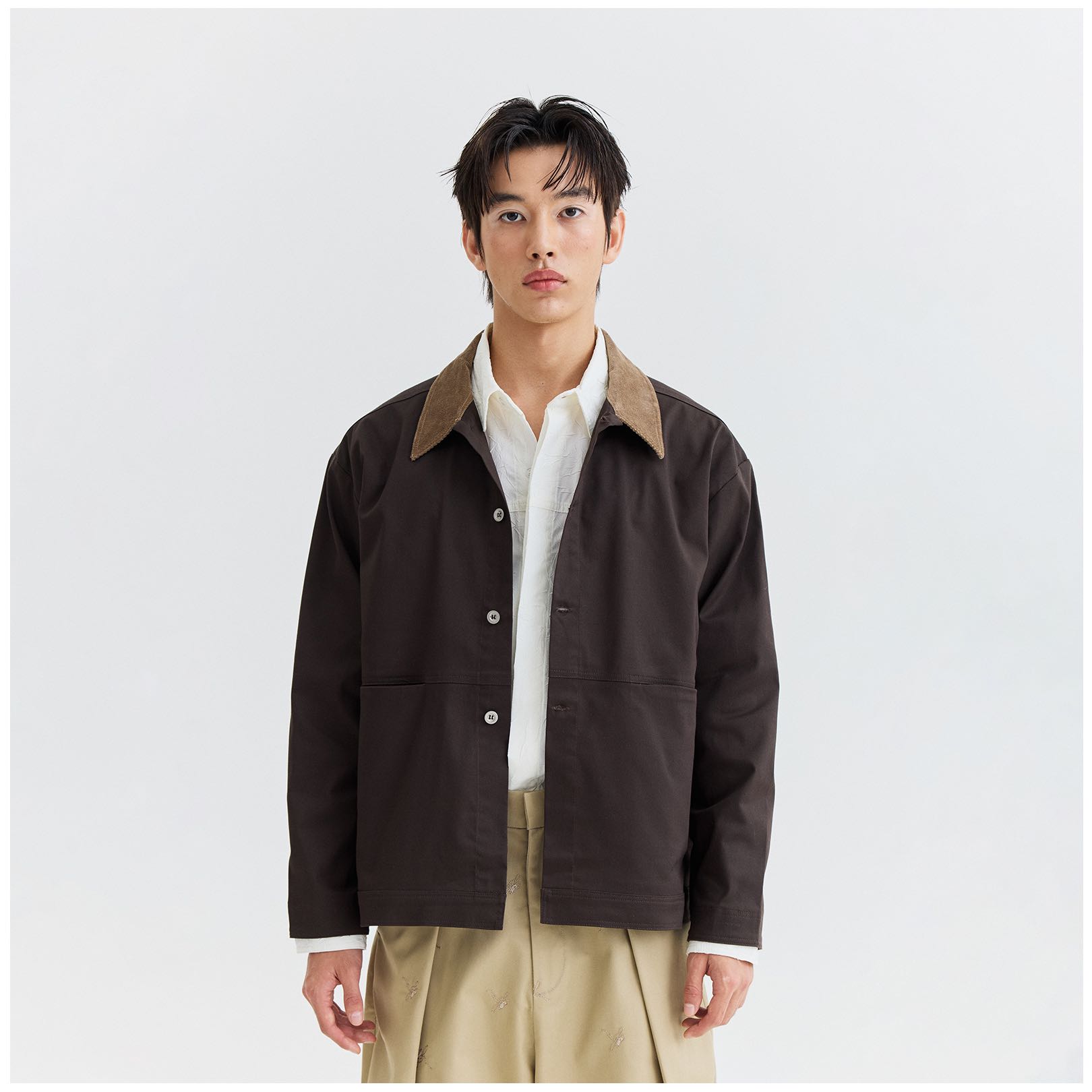 LUCKY LOVE JACKET (BROWN)