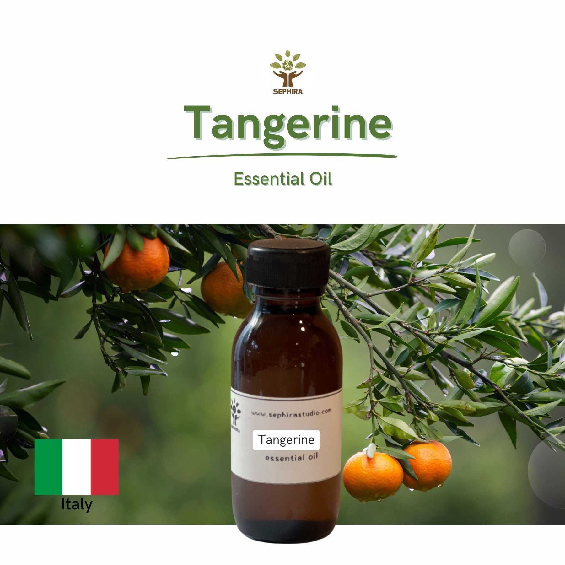 น้ำมันหอมระเหย จากส้มเขียวหวาน Essential Oil Tangerine ใช้ทำเครื่องหอม ทำสบู่ ทำเทียน
