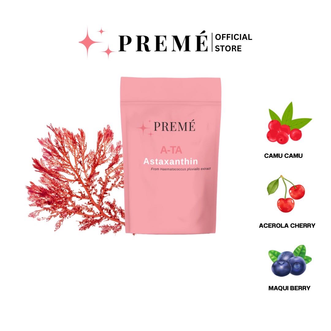 PREMÉ A-TA Astaxanthin พรีเม่ เอ-ต้า แอสต้าแซนธิน