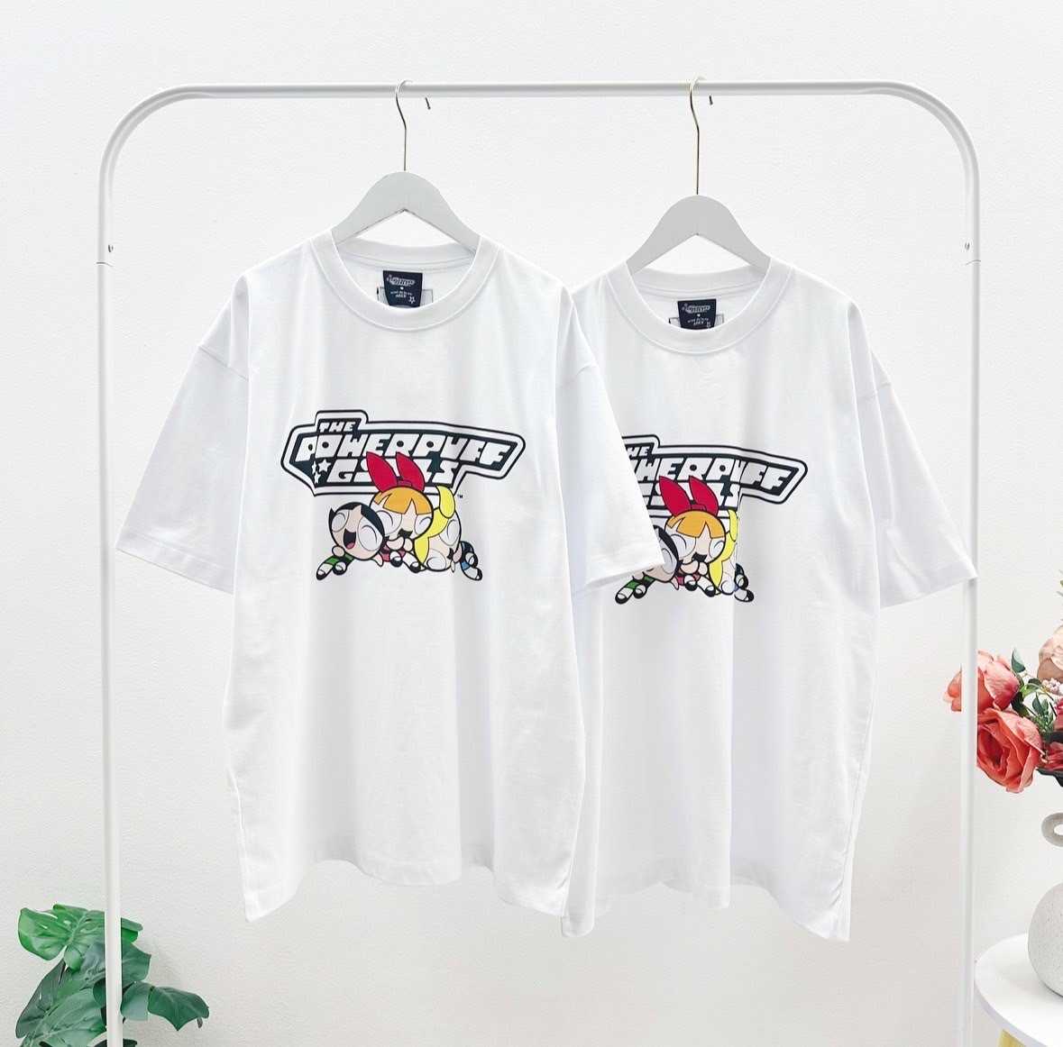 พร้อมส่ง  ADLV X Powerpuff Girls (White)