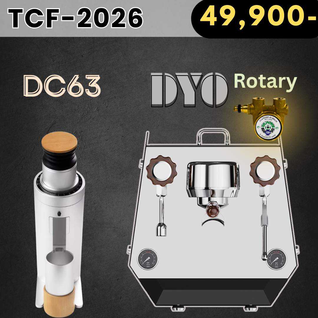 ชุดเปิดร้าน Zentis DYO Rotary + เครื่องบด DC63