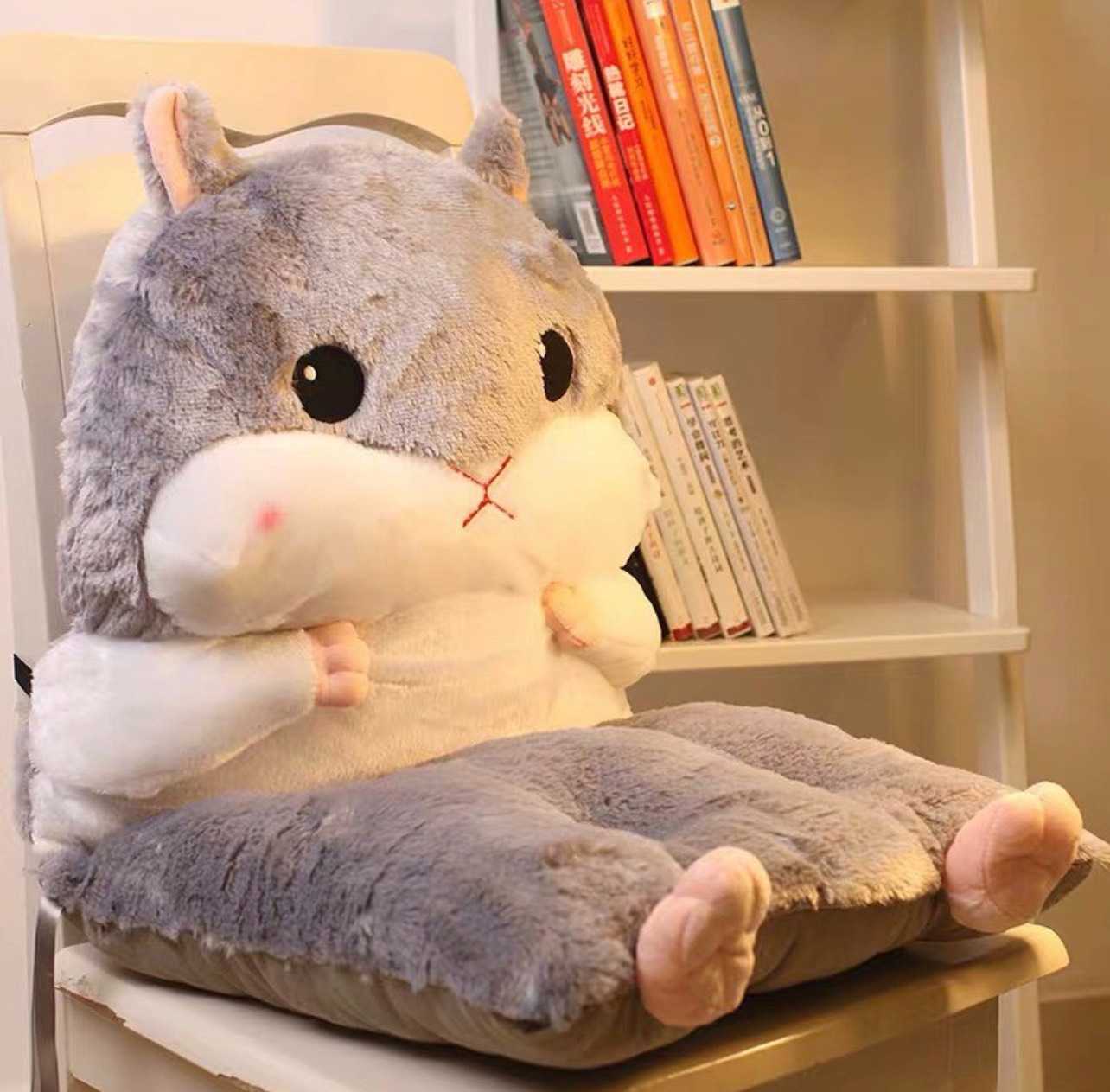 CUSHION  🐹  เบาะรองนั่งแฮมเตอร์สีเทา