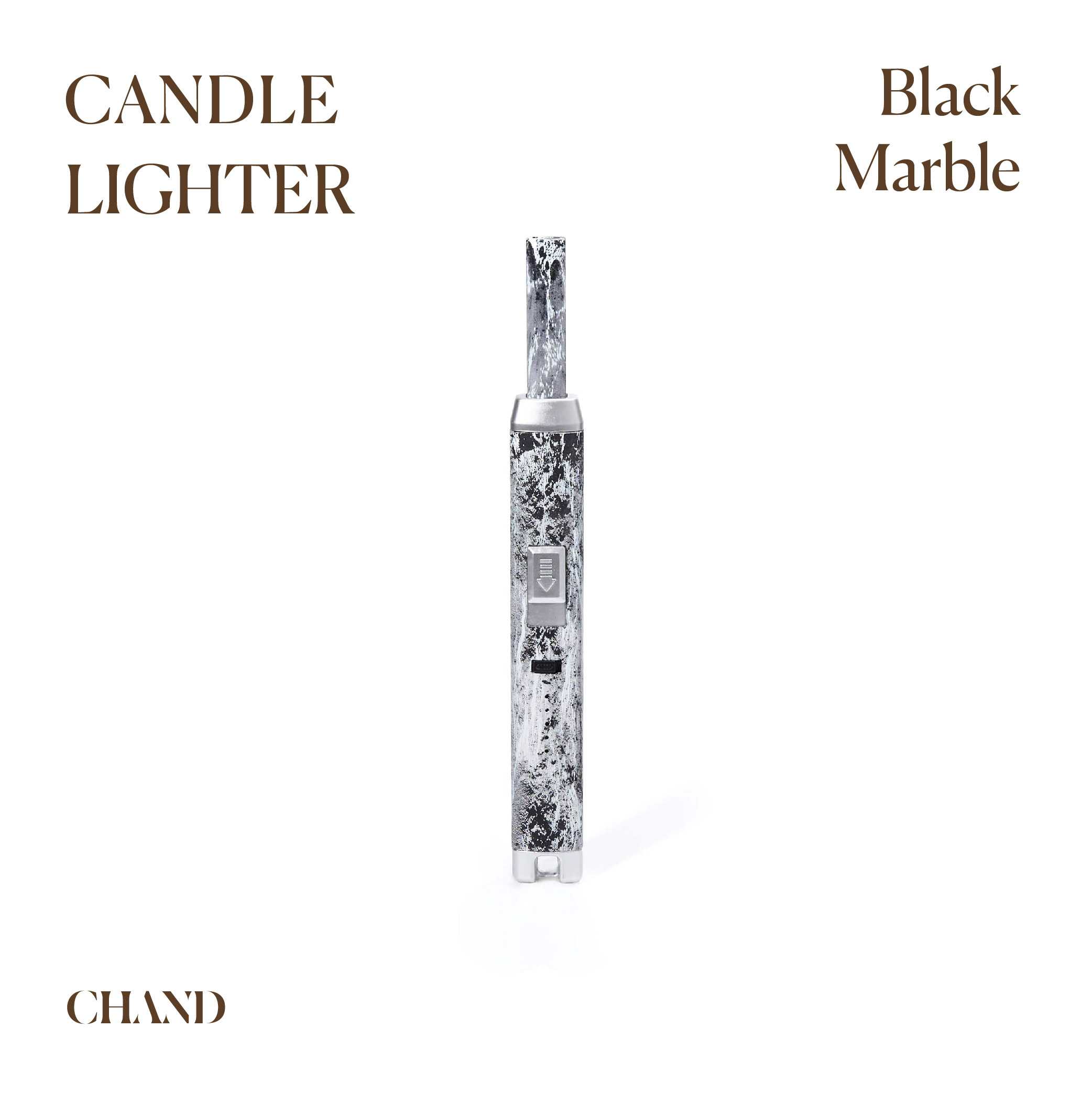 Black Marble Candle Lighter