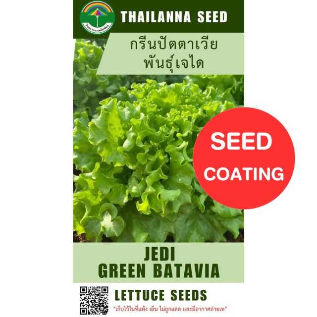 กรีนปัตตาเวีย พันธุ์เจได ( ขนาด 0.5 กรัม ) ( เมล็ดเคลือบ ) รหัสสินค้า SC 1028