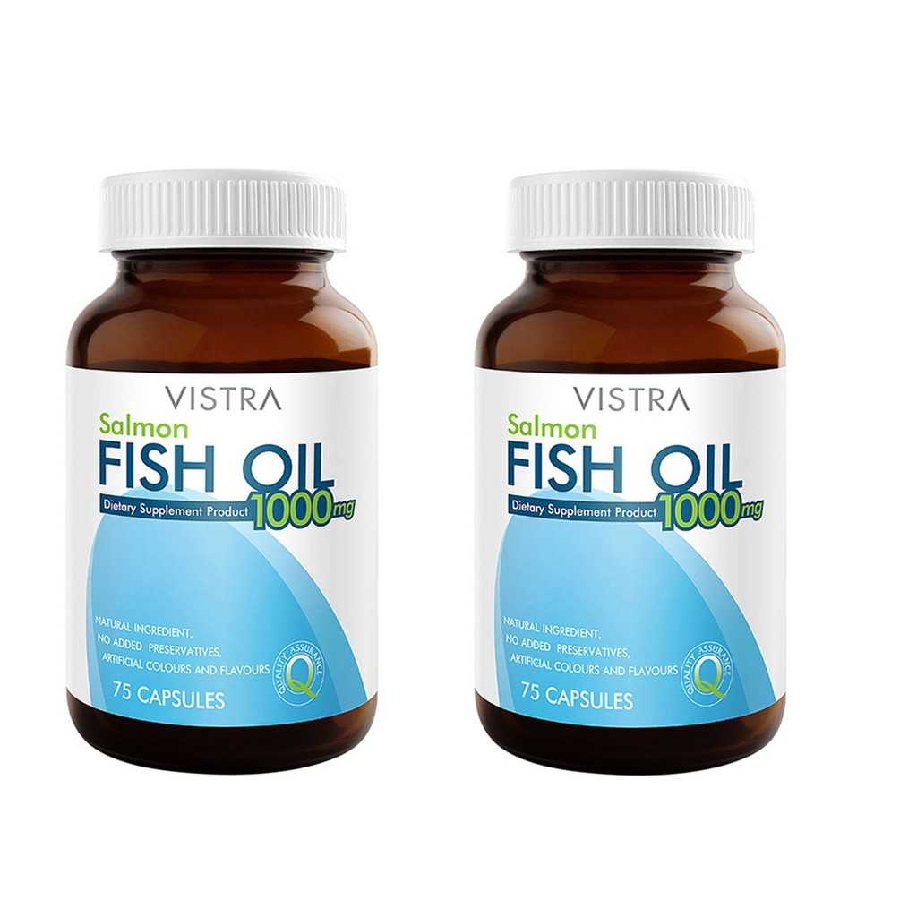 VISTRA FISH OIL 1000 MG 75'S (SALMON)