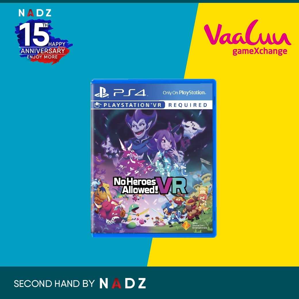 (USED)PS4-G: NO HEROES ALLOWED! VR (R3)(EN)