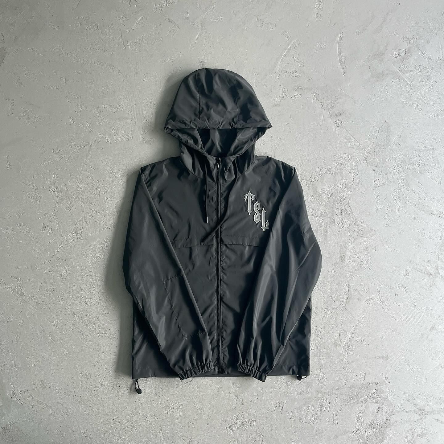TRAPSTAR SHOOTERS WINDBREAKER  BLACK/REFLECTIVE