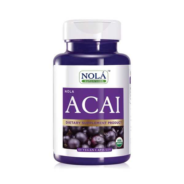 NOLA Acai Berry 60 Vegan Capsules