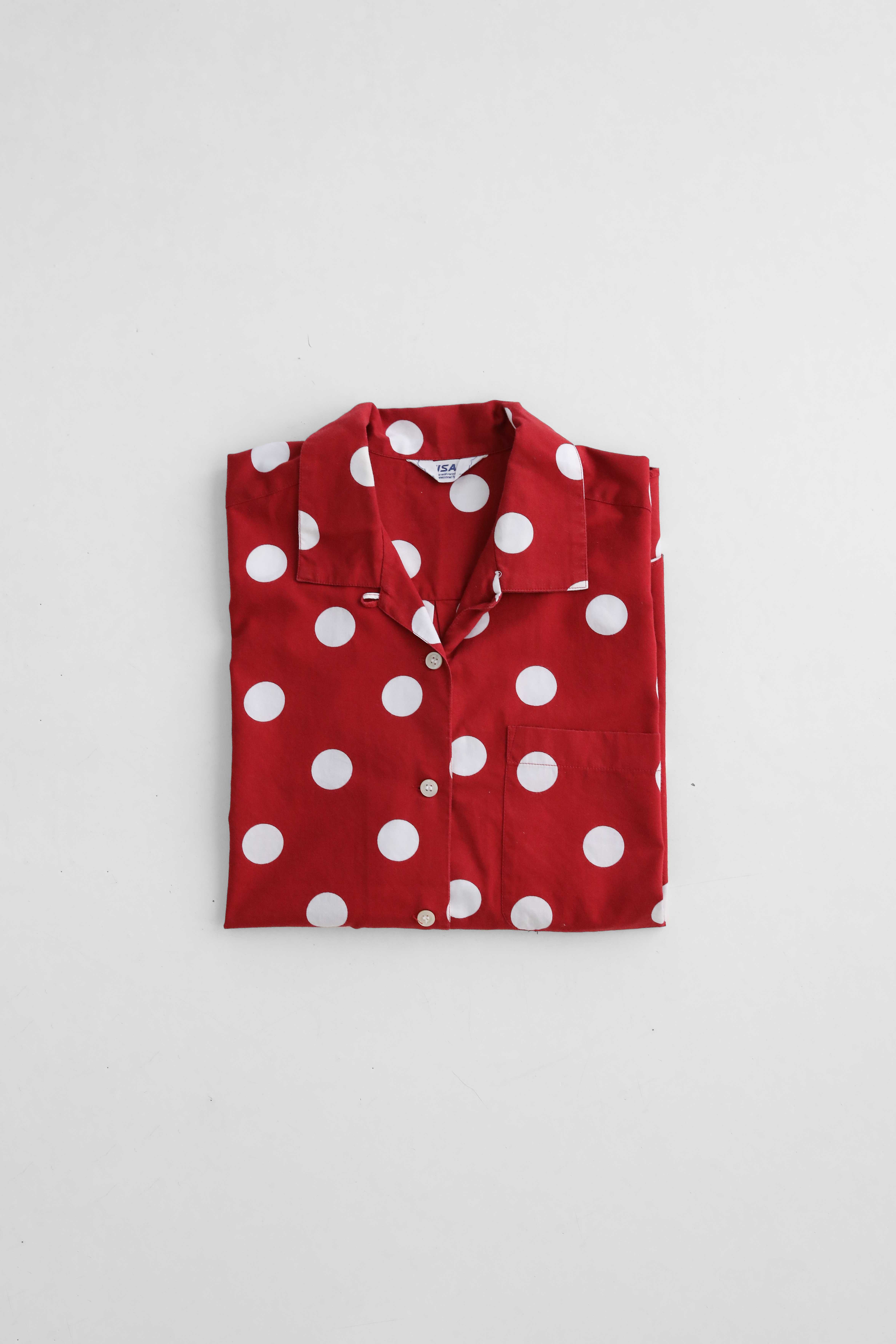 [เสื้อ] KISAU (M) MY RED POLKA DOT ♥️