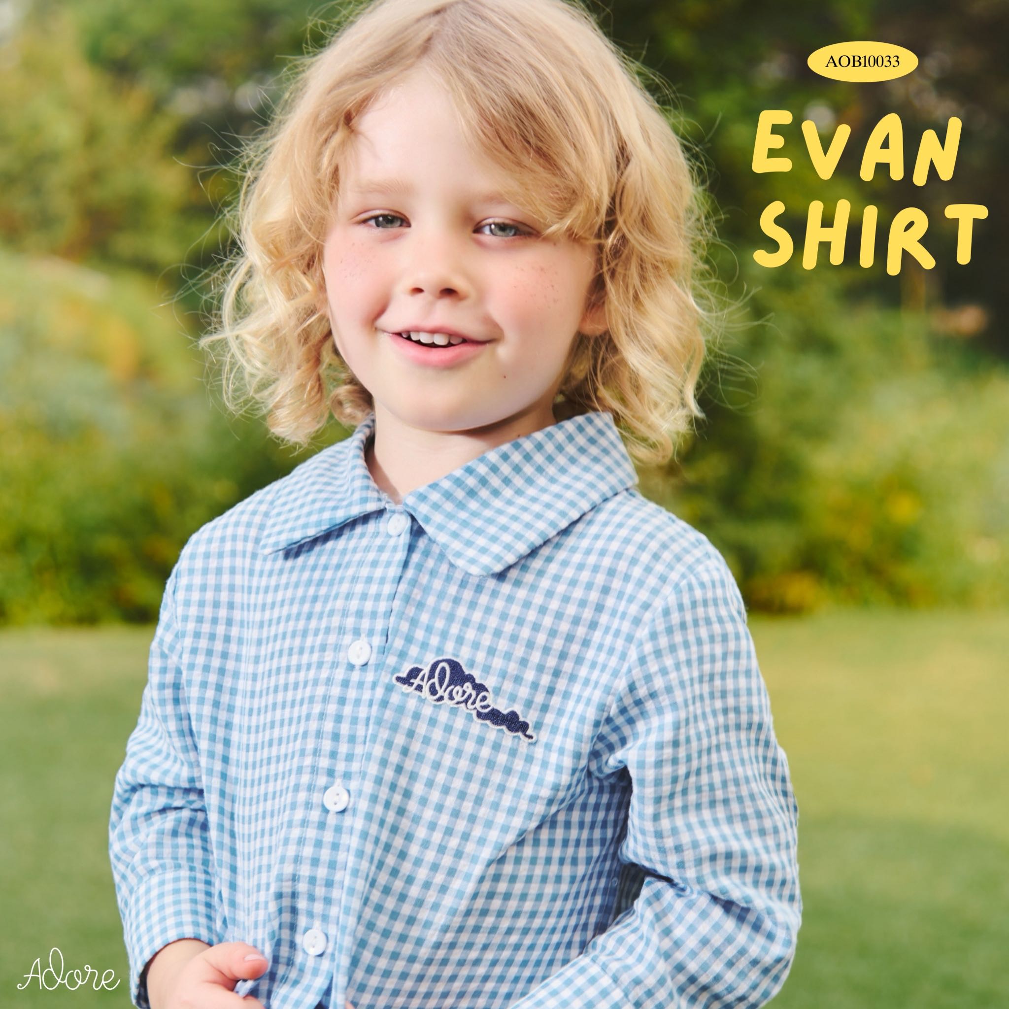 ADORE2112 AOB10033 : EVAN SHIRT