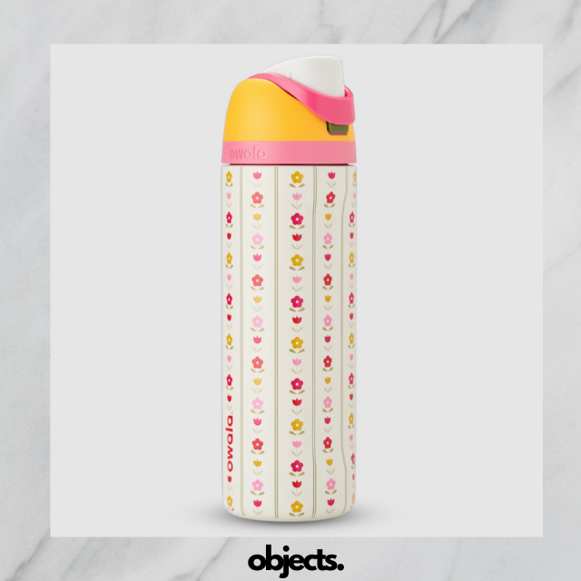 Owala FreeSip 24oz Water Bottle Flower Crown