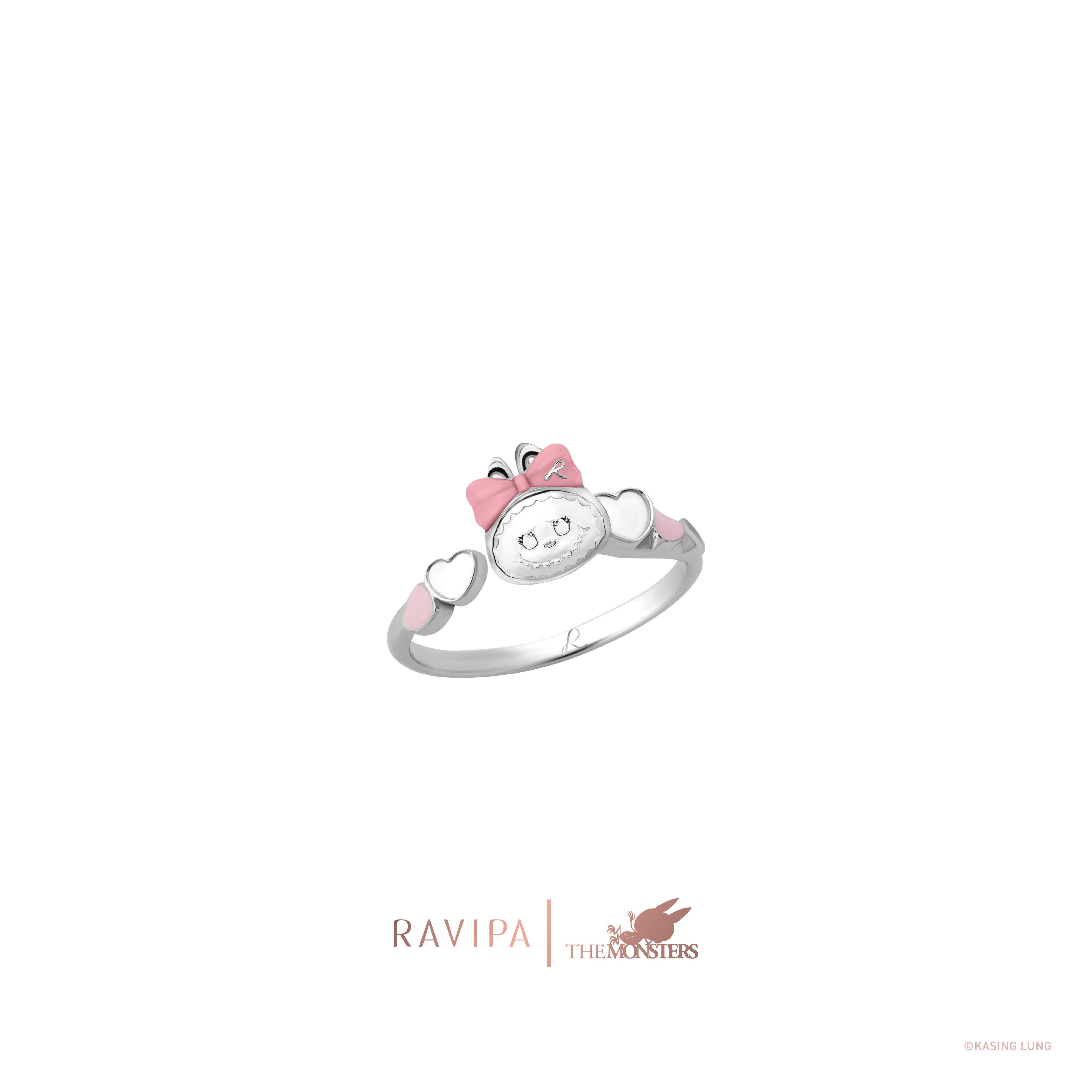 Labubu Baby Heart Ring