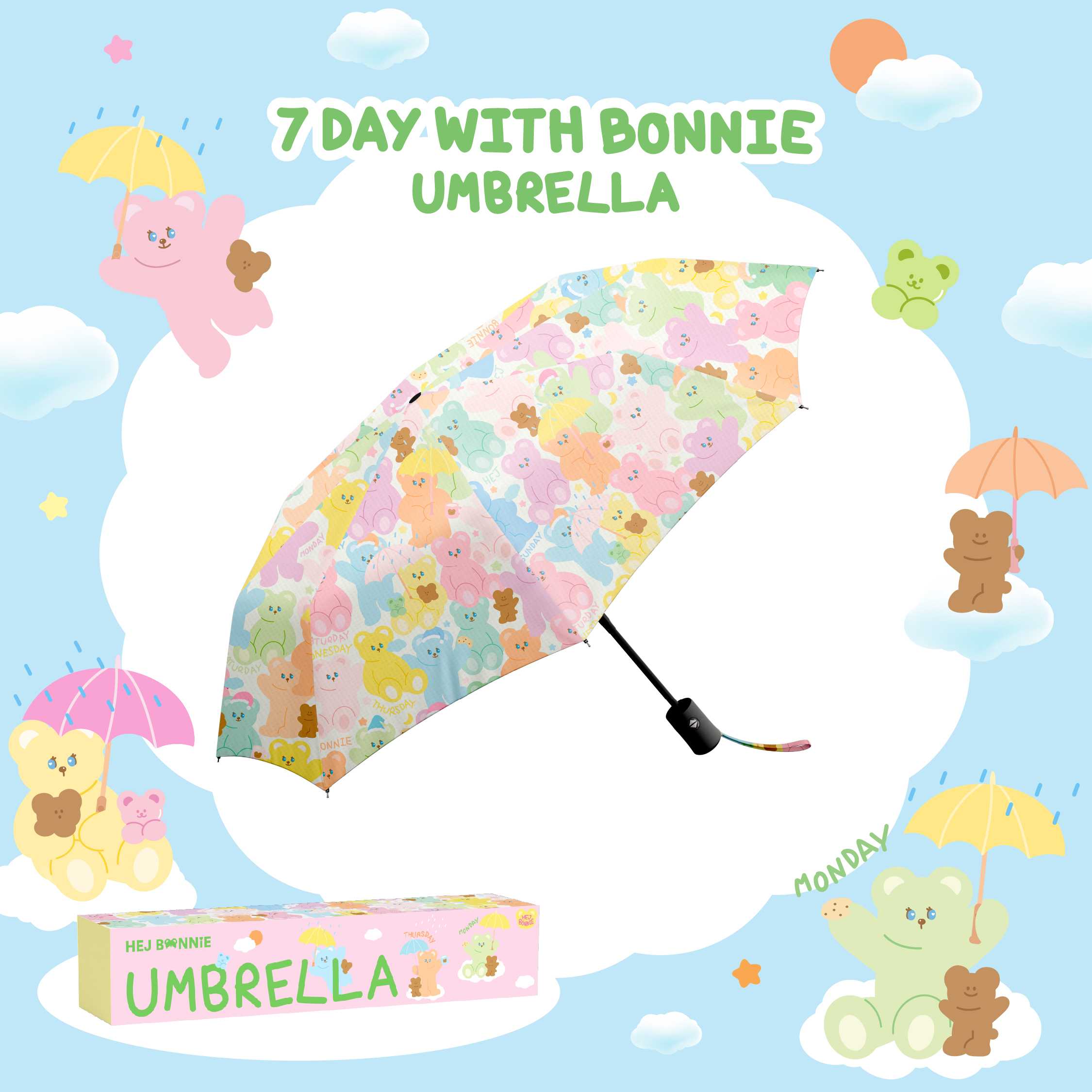 7 Day with Bonnie Umbrella l Hej Bonnie Official