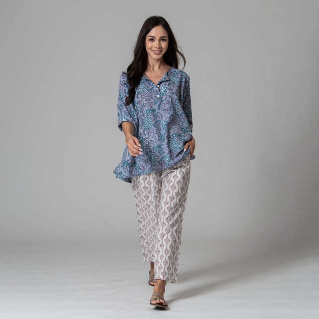 Billy Shirt (Blue, Free Size)