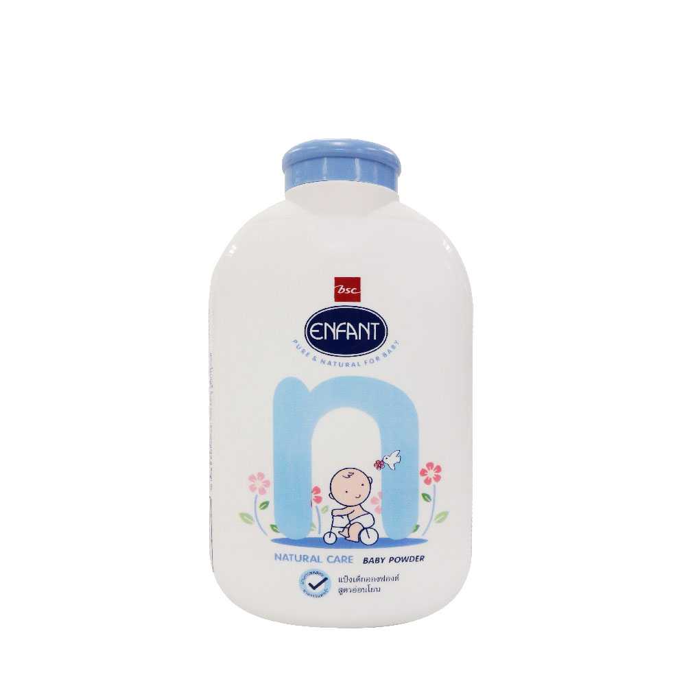 แป้งเด็ก อองฟองต์ สูตรเนเชอร์รัล แคร์ 200 กรัม 8850002850408 (02)