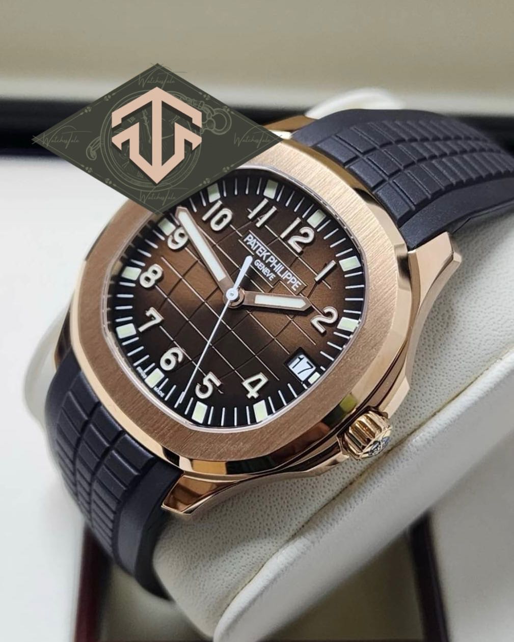 Patek Philippe Aquanaut 5167R  Rose Gold 3K Best Edition A324 Super Clone 