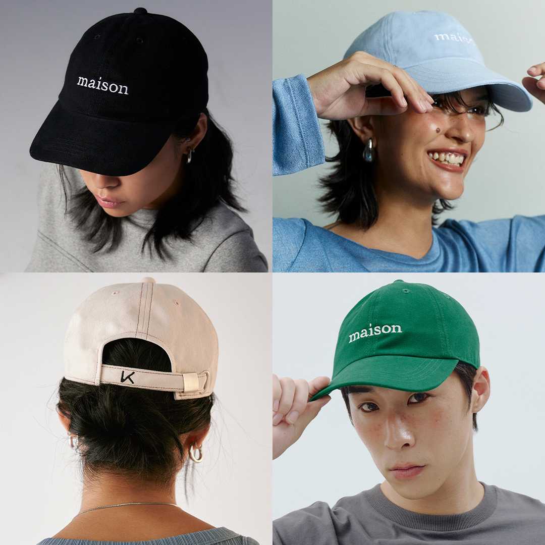 maison KEEPS | Original Logo Cap | หมวกแก๊ป