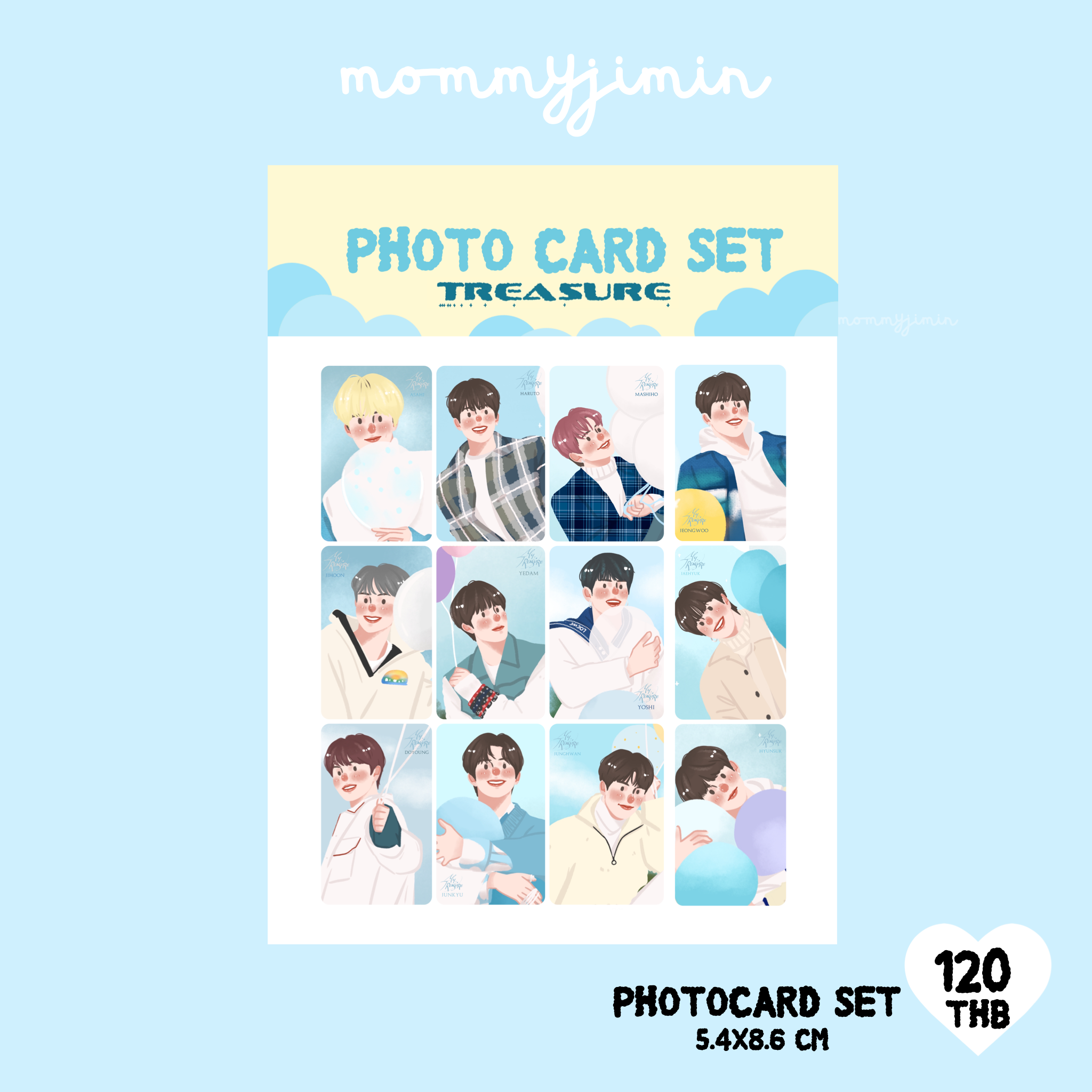 Photo card set 💎 Treasure