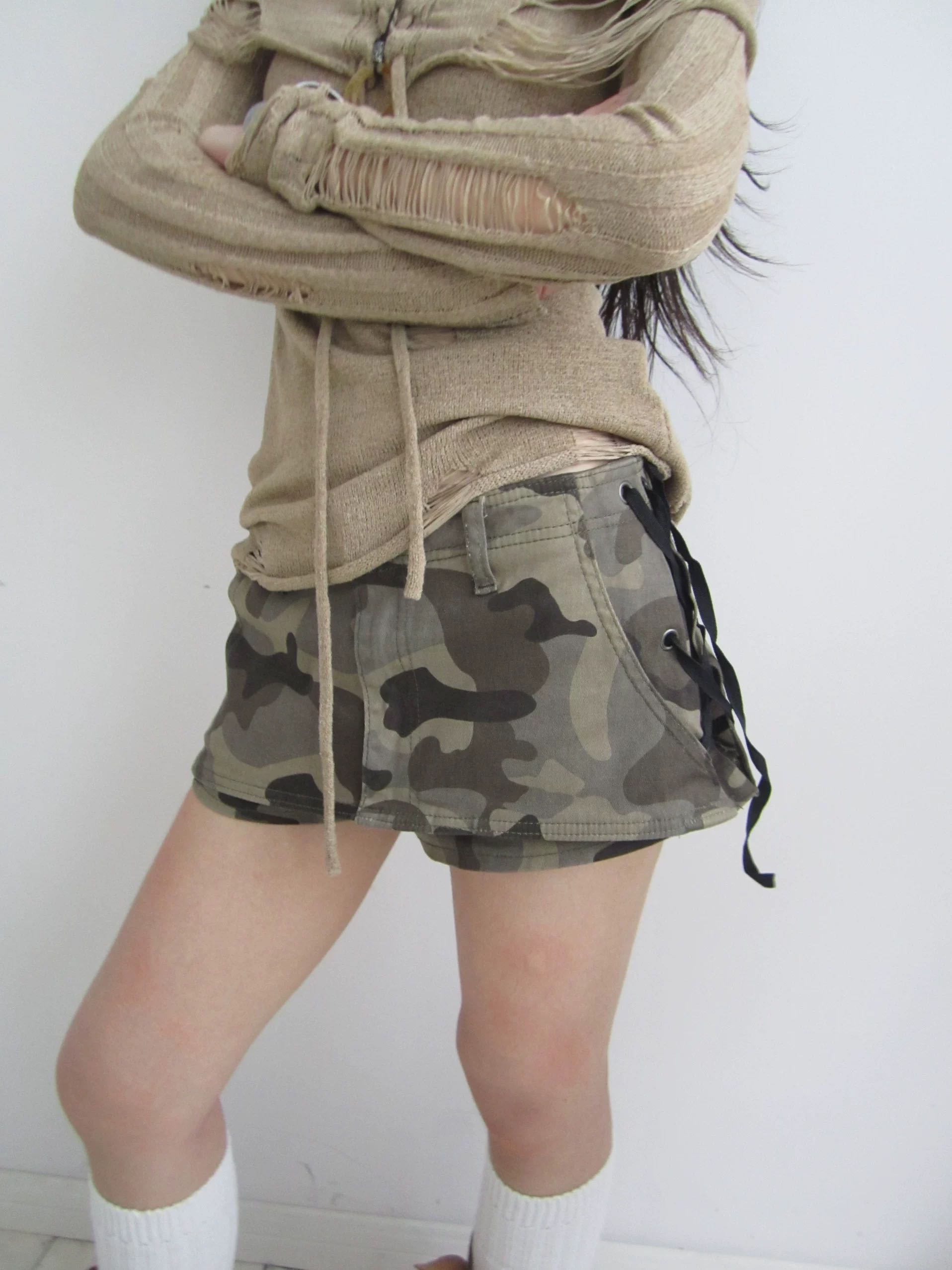 Camo x skirt 