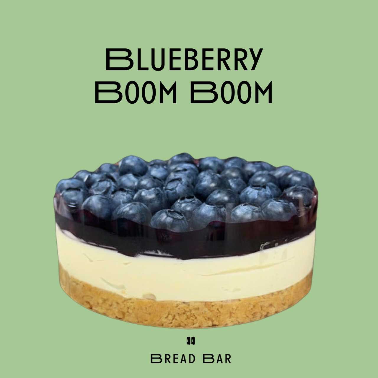 Blueberry Boom Boom 4 P บลูเบอรี่เค้ก 4 ปอนด์