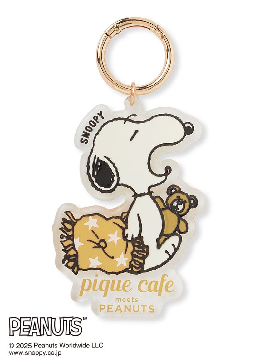 พวงกุญแจสนูปปี้อะคริลิก PEANUTS Gelato Pique