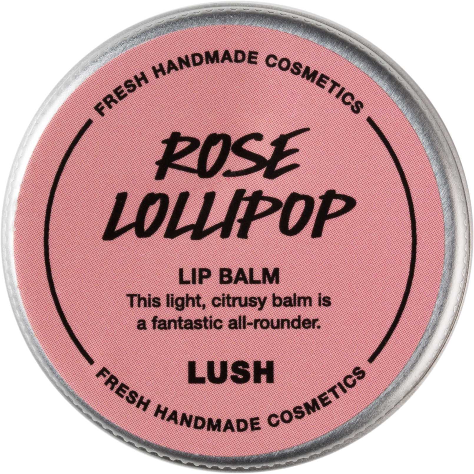 LUSH Rose Lollipop Lip Balm 12g ลิปบาล์ม ลิปมันบํารุงริมฝีปาก