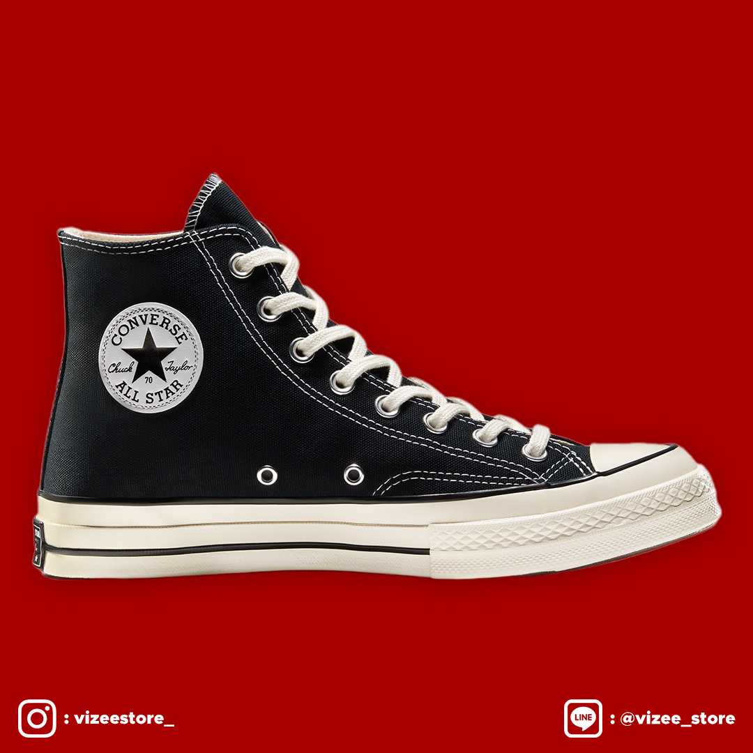 CONVERSE ALL STAR CHUCK TAYLOR 1970'S BLACK HI