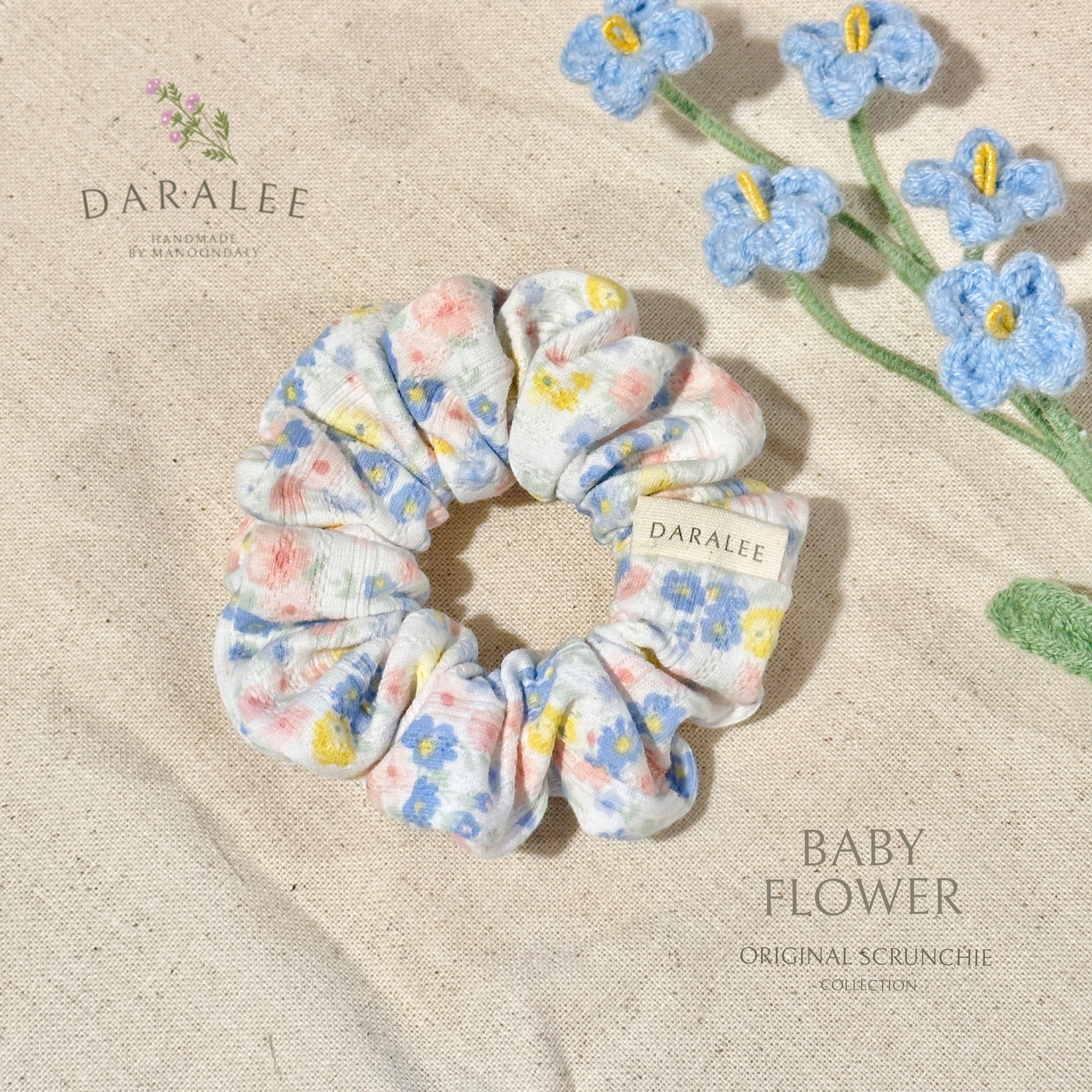 Baby Flower Original Scrunchie Collection
