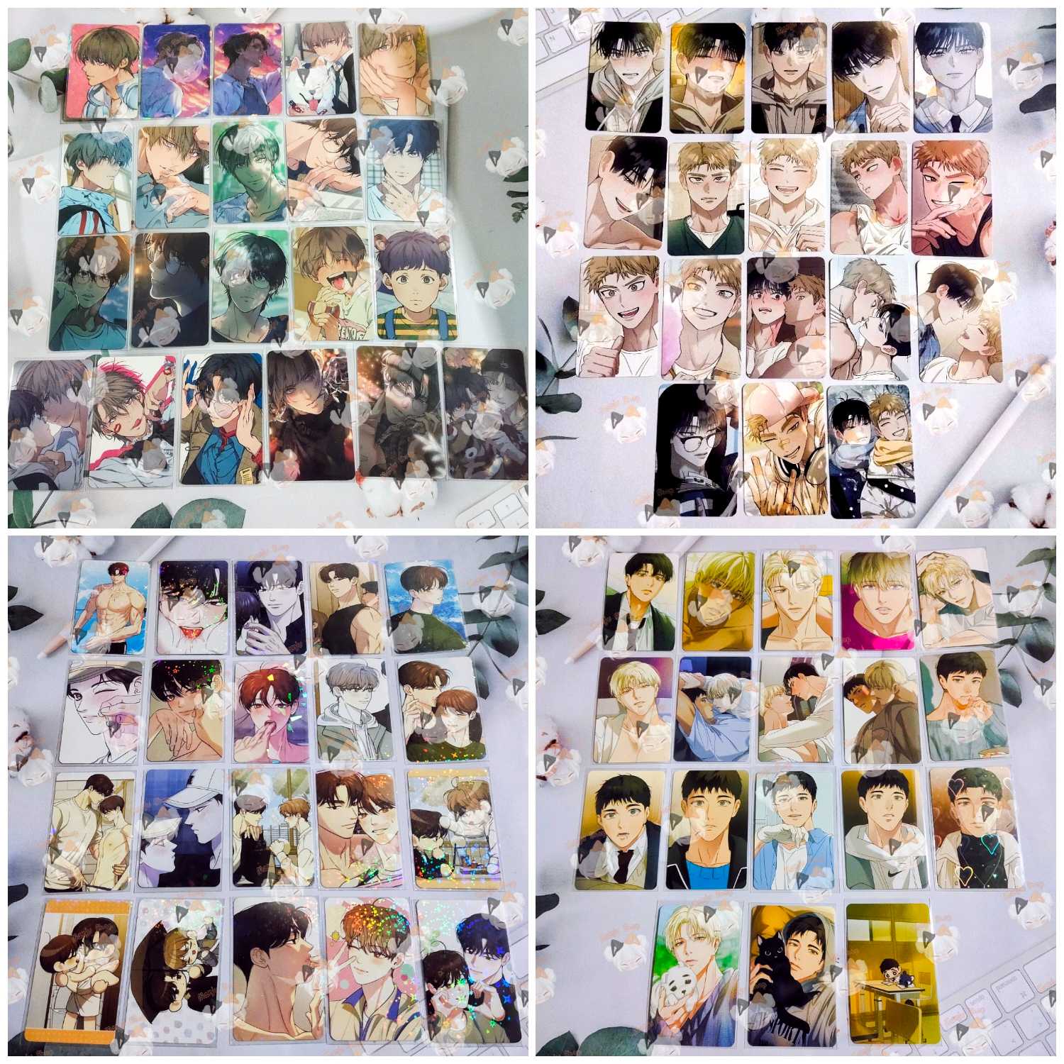 การ์ด manhwa แบบset