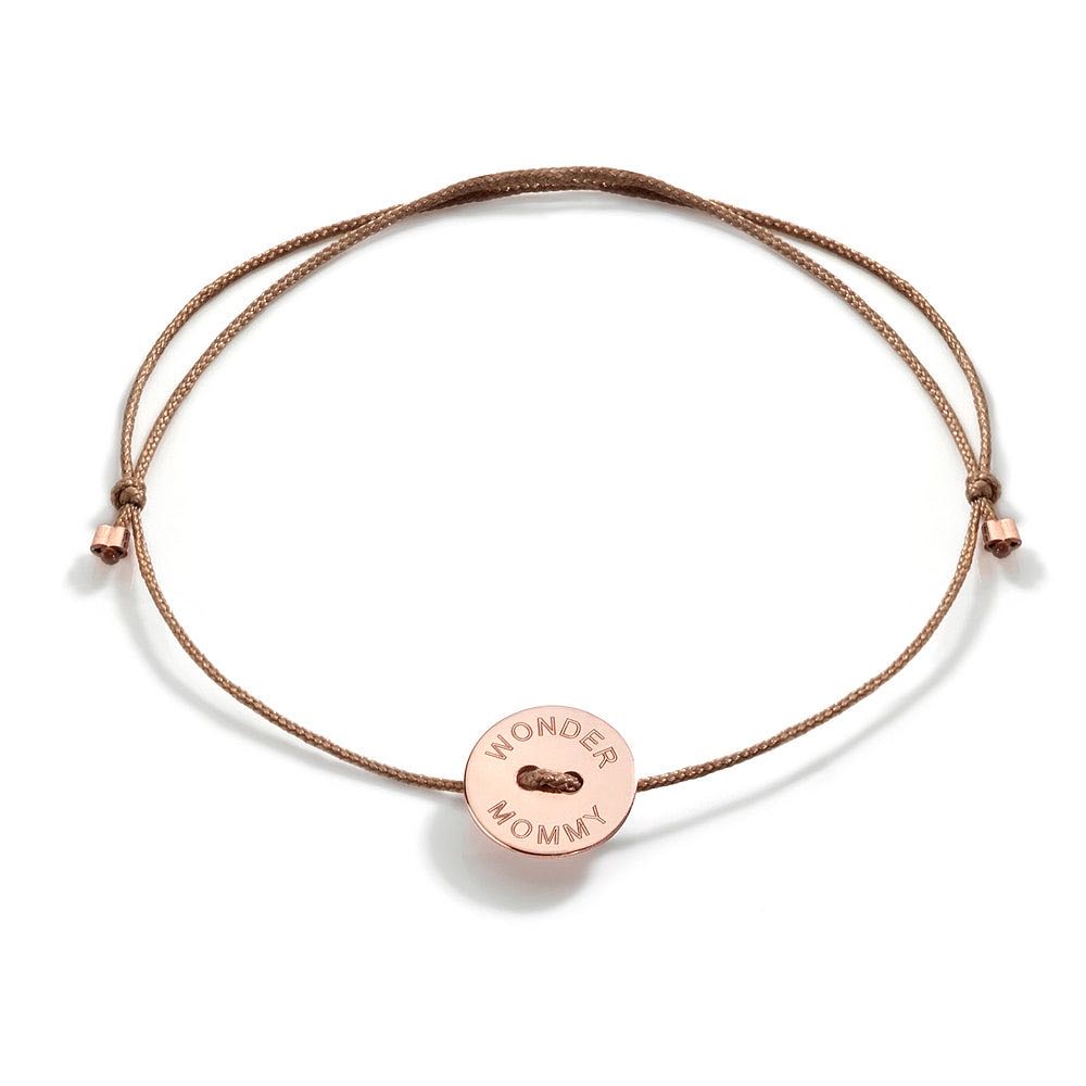 BRACELET - Nude Ribbon Wonder Mommy