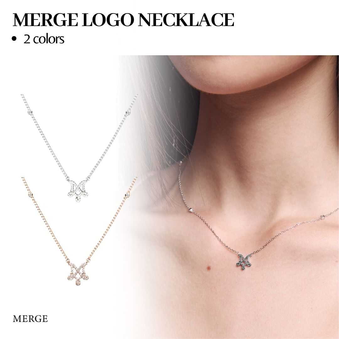 Merge Official - Merge Logo Necklace (พร้อมส่ง)