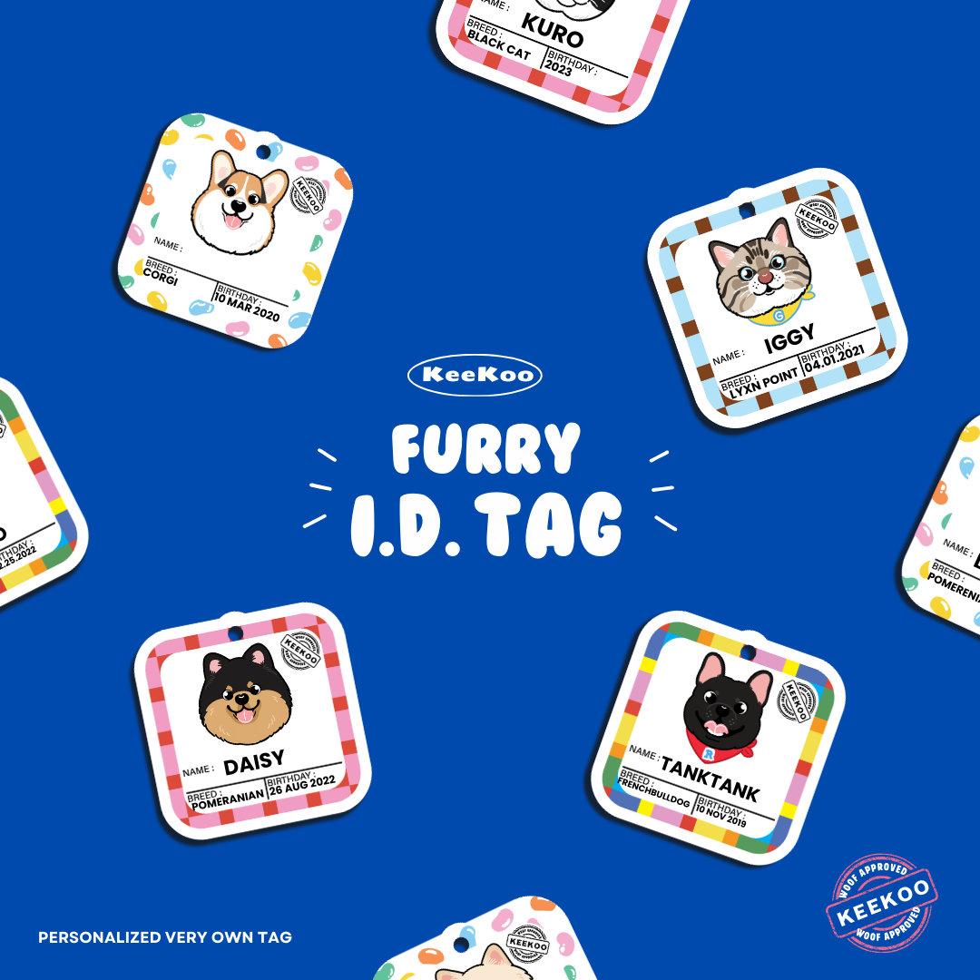 Furry I.D Tag ป้ายชื่อสัตว์เลี้ยงน้องหมาน้องแมว