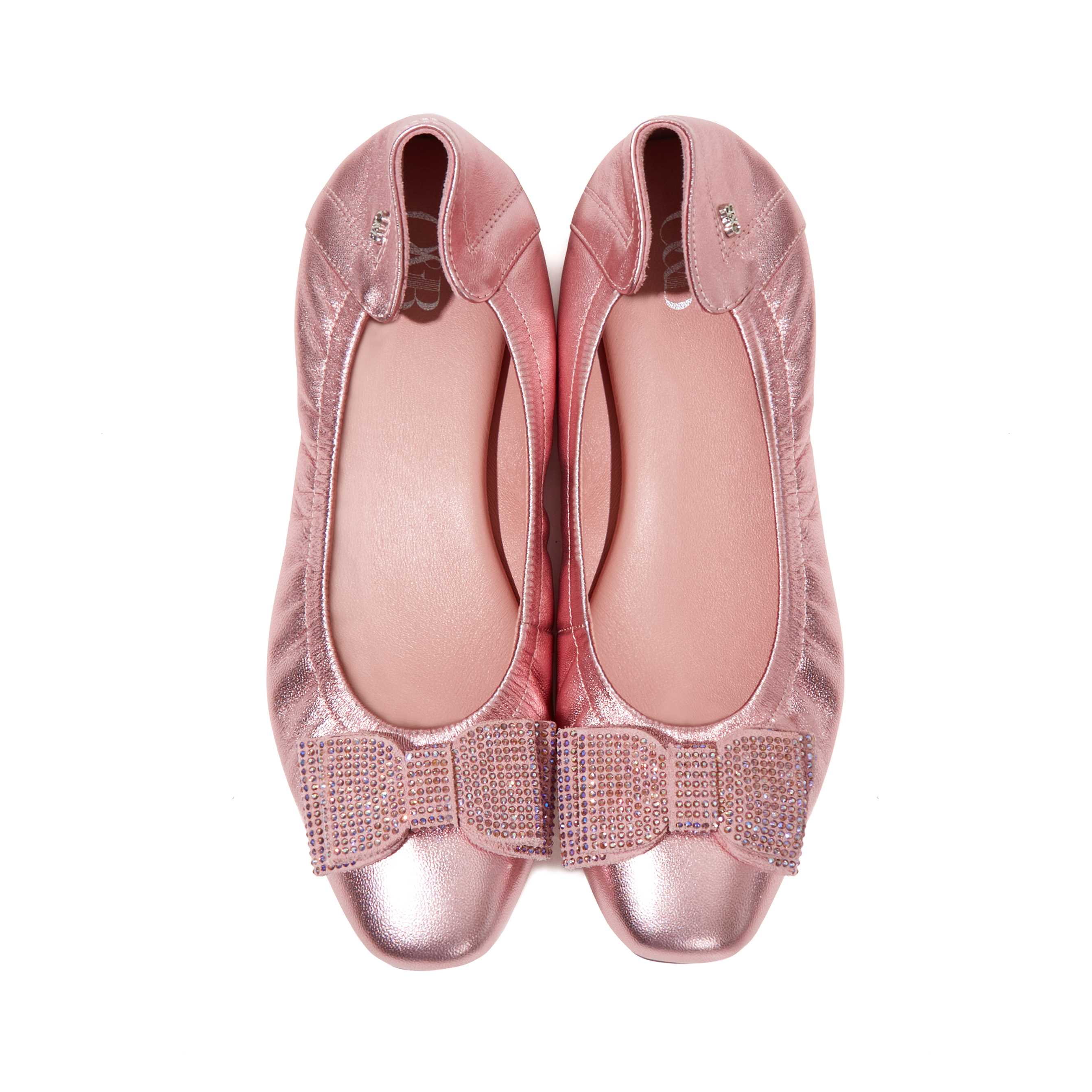 OandB Audrey Twinkle in Metal Pink
